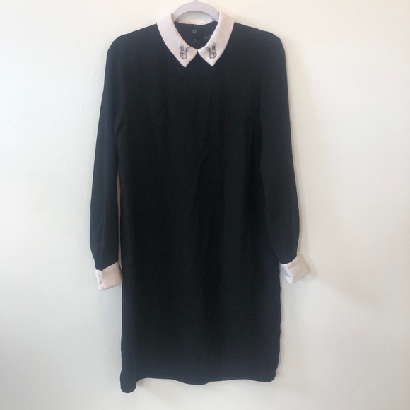 Victoria Beckham for Target Dresses & Skirts - Victoria Beckham Bunny Rabbit Black Shift Dress M